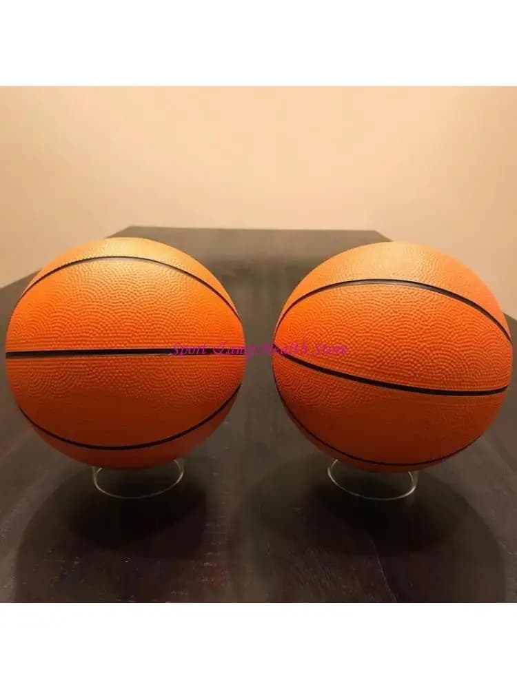 Football Display Stand Ball Holder Clear Acrylic Support Base Rack