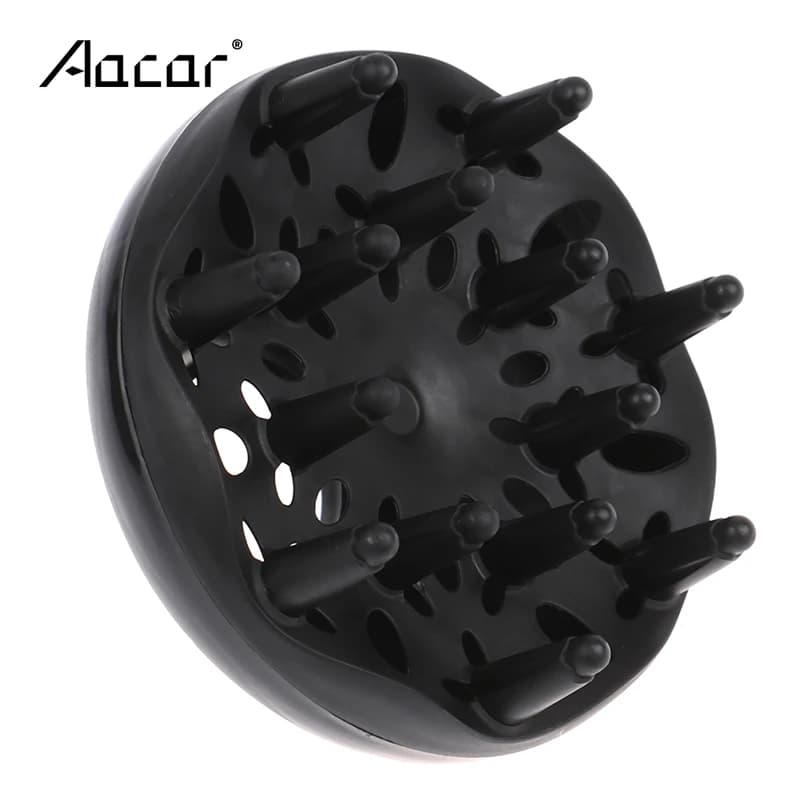 1pc Professional Black Hair Diffuser for Hair Styling Curl Dryer Universal Diffuser for Hair Blower Styling Salon Curly Tool