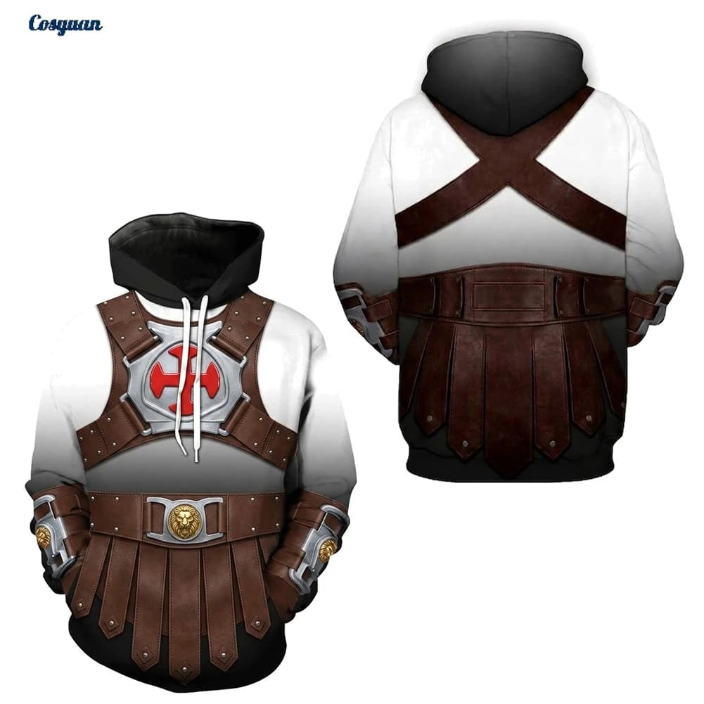 2026 Movie Universe Masters He Cosplay Man Hoodie Clothing Men Party Disguise Roleplay Halloween Costume Carnival Outfits Suits
