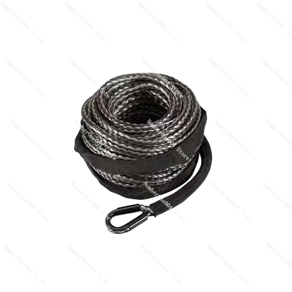 Corda per verricello in UHMWPE da 12mm*30m per traino marino e fune di sollevamento, strumento di emergenza