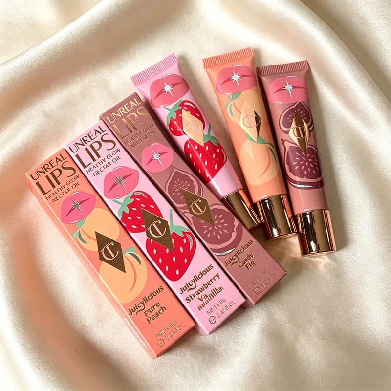 Bestseller CT Lip Gloss, Balsamo Labbra Serie Jelly, Rossetto e Balsamo Labbra Aromatizzati alla Frutta, Lip Gloss Rosy Glow, Cosmetici Naturali per Labbra