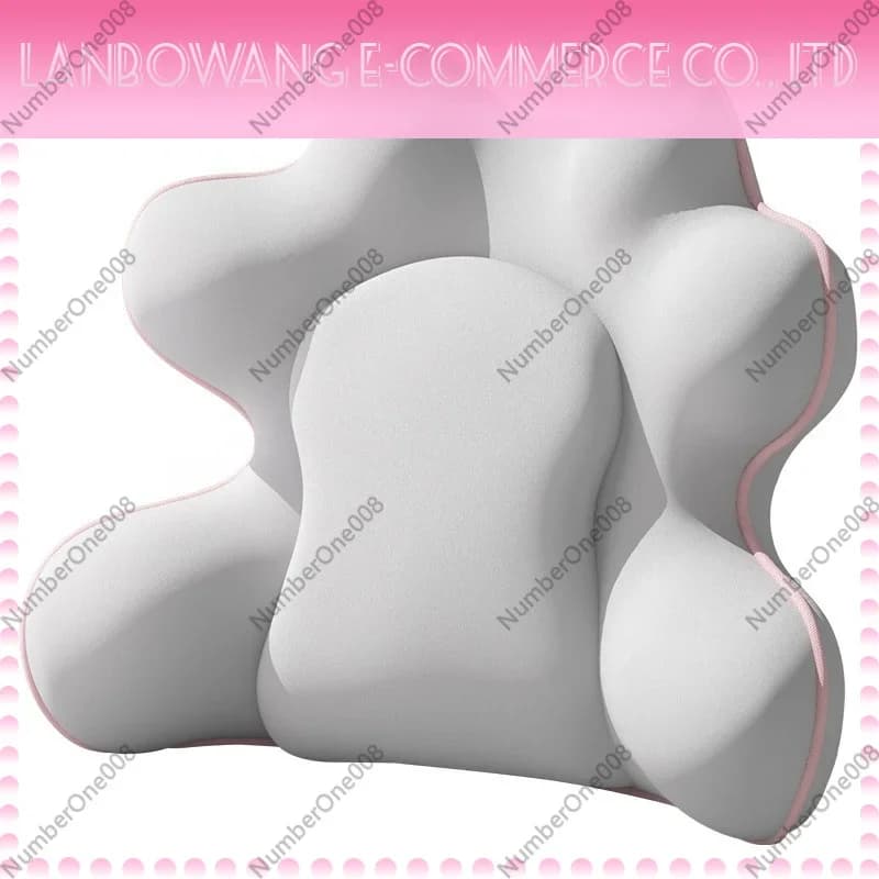 Airbag Lumbar Support Cushion - Ergonomic Adjustable Back Support for Office Chair, Breathable Car Seat Cushion for Back Pain