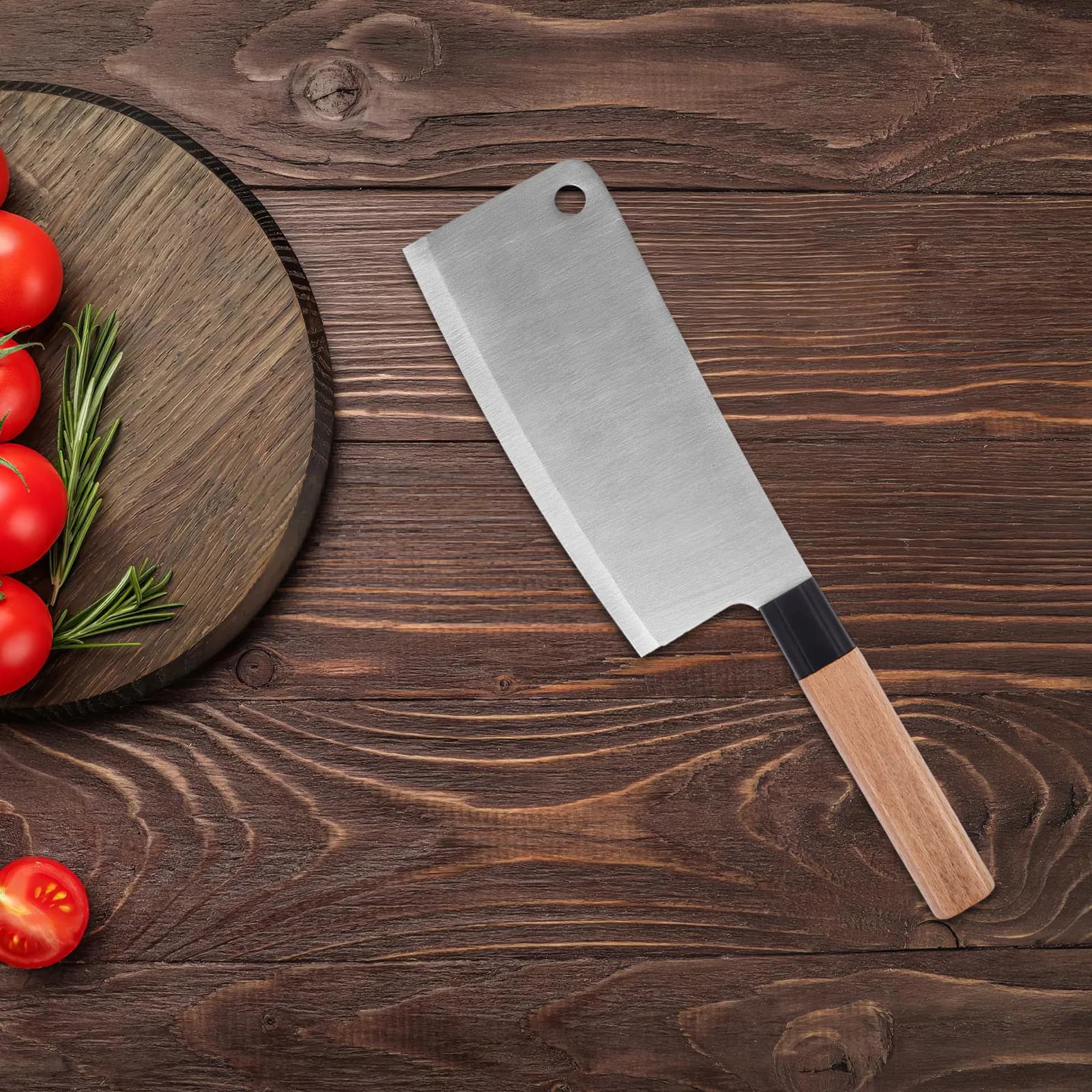 2 Parts Spare Parts for Kitchen Knives, Anti-slip Ergonomic Handle, Kitchen Knives Repair accessory