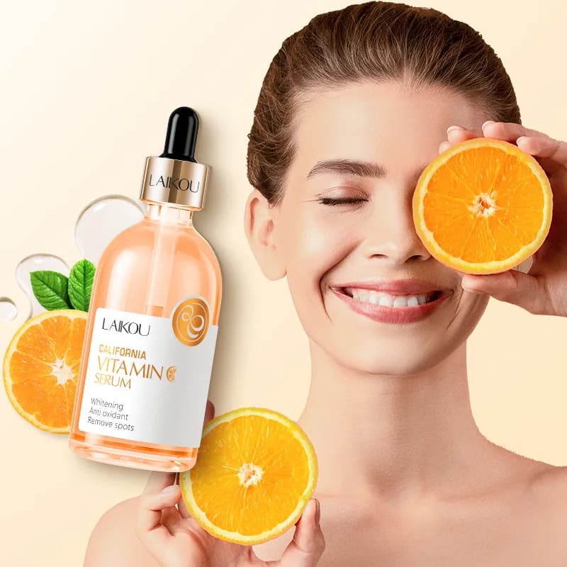 100ml LAIKOU Sakura Siero Face Vitamin C Hydrating Shaking Siero Face Skin Care