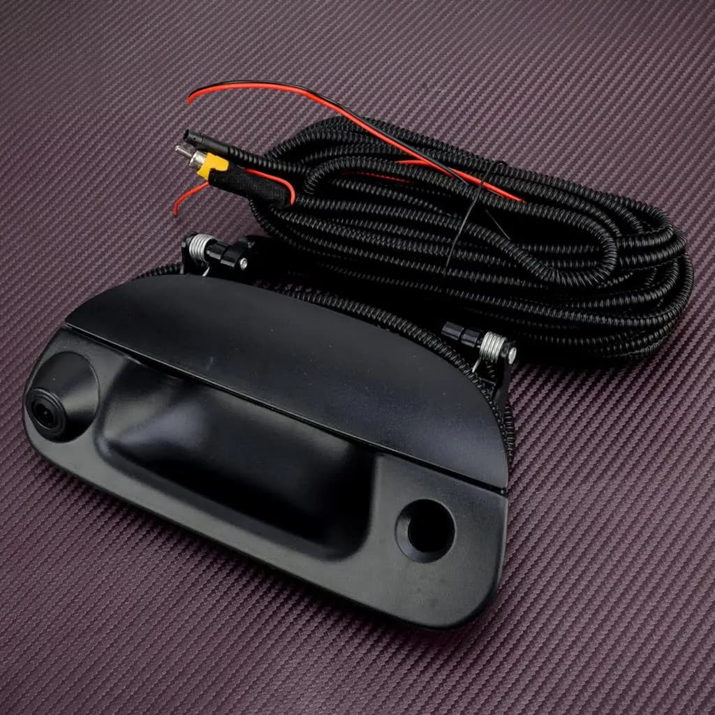 Muslimblack portellone posteriore maniglia della porta con telecamera di retromarcia di Backup adatta per Ford F150 F250 F350 Super Duty