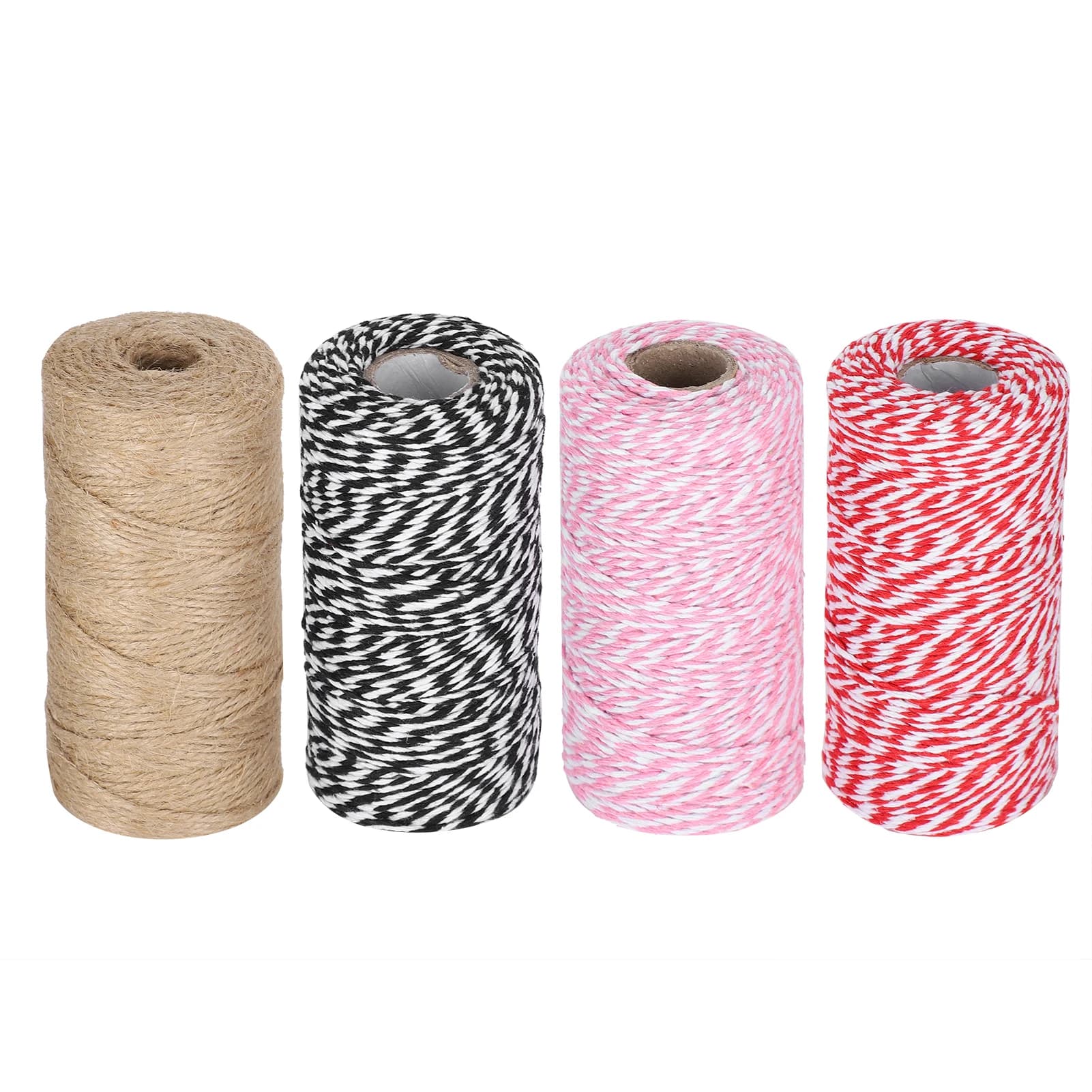 Filo di cotone Avvolgimento Corda Corda Artigianato Forniture fatte a mano Morbide e per la decorazione domestica Imballaggio Arti e mestieri nel giardino