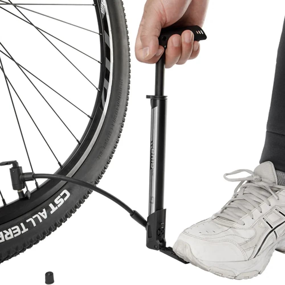 Pompa per Bicicletta 140PSI con Valvola Schrader, Pompa Manuale per Bici, Gonfiatore per Mountain Bike MTB per Gonfiaggio Pneumatici