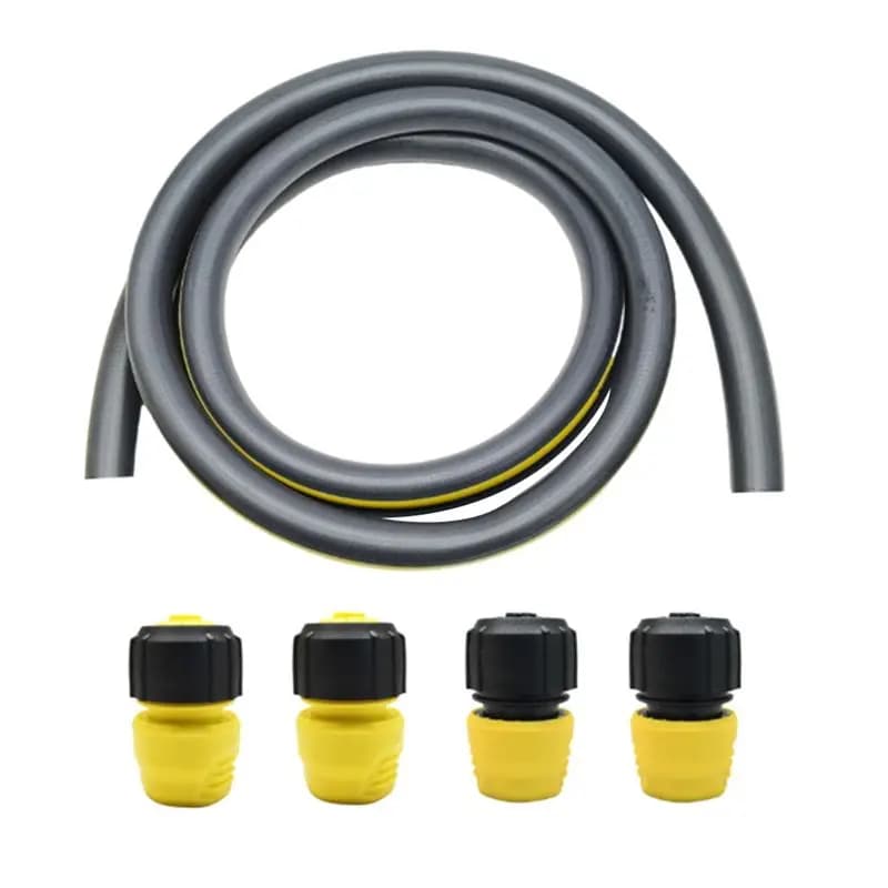 Connettori per tubi dell'acqua AC88 (2 pezzi) con tubo di ingresso acqua da 3/4 per Karcher e tubo di arresto acqua per giardinaggio