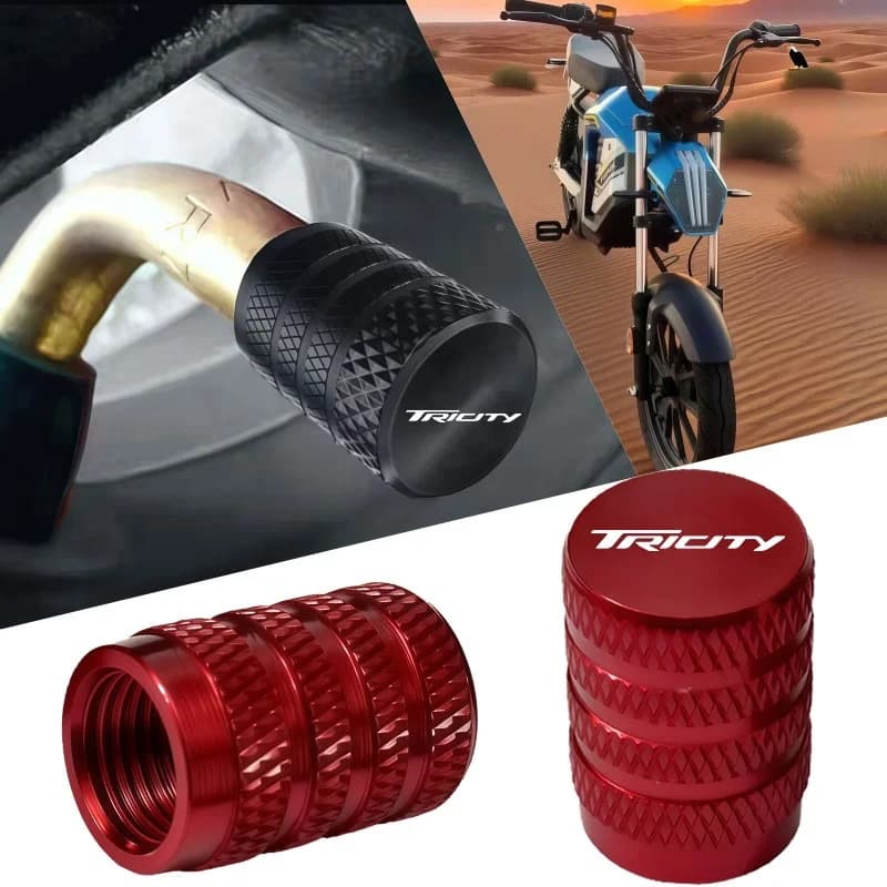 For Yamaha Tricity 125 155 300 TRICITY125 TRICITY155 Motorcycle Aluminum Tire Wheel Stem Air Valve Cap accessories