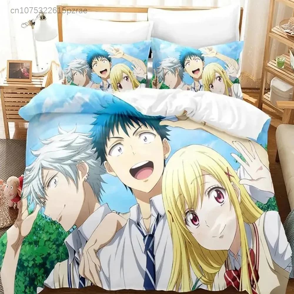Yamada-kun And The Seven Witches Bedding Set Bedroom Soft Modern Bedspreads Comefortable Duvet Cover Quilt Cover And Pillowcase