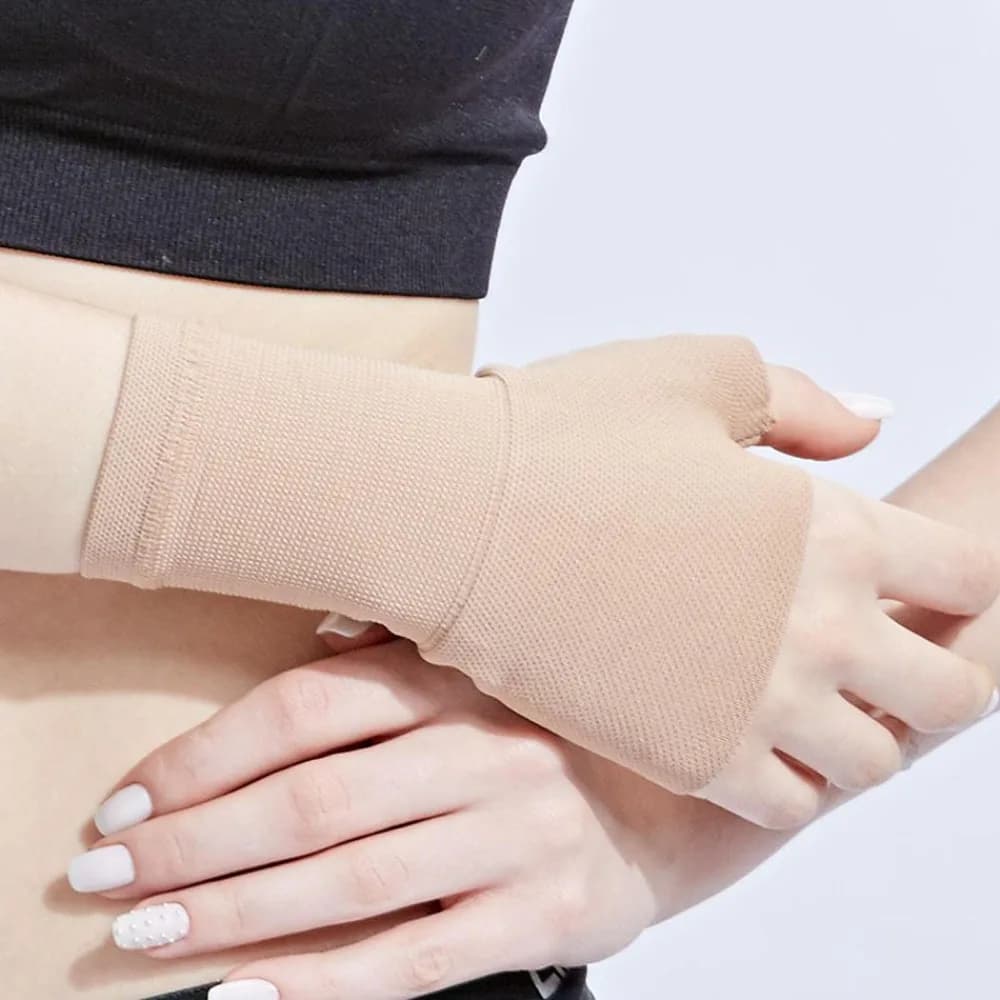 Golfista Compressione Polso Fascia per il pollice Cintura Tunnel carpale Mani Supporto per il polso Brace Strap Manica Tenosinovite Artrite Guanto