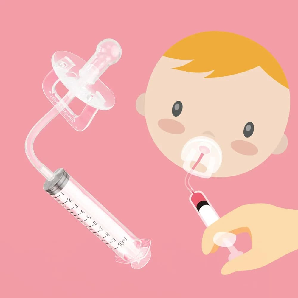 Needle Feeder Squeeze Medicine Dropper Dispenser New Baby Kids ciuccio Feeding Smart Medicine Dispenser accessori per bambini