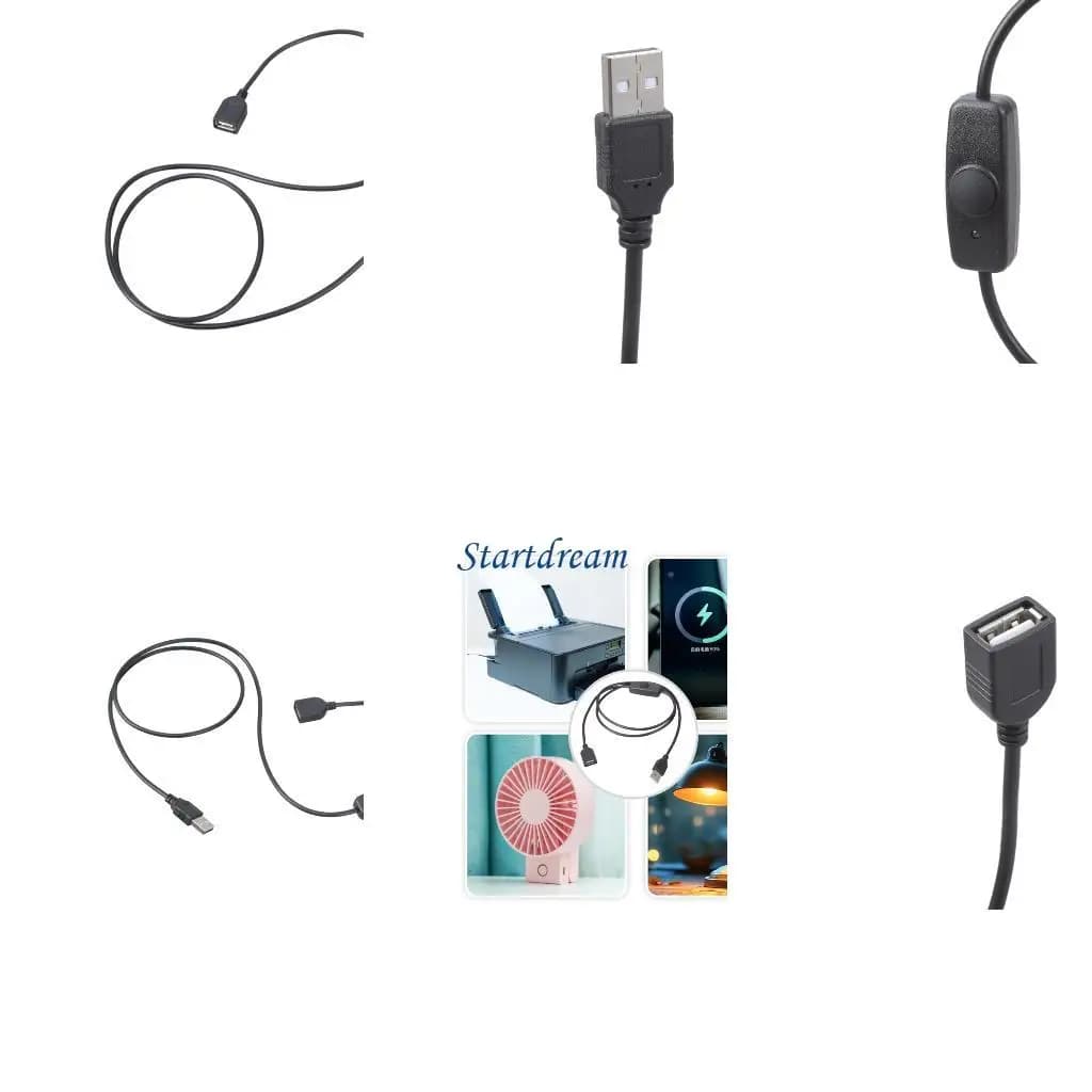 USB Extender extension male to female Extension USB2.0 with quick data transfer switches for