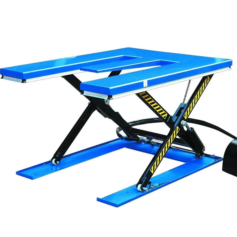 Fixed Scissor Hydraulic Pallet Lifter Special For Pallet Truck Factory Logistics Cargo Loading Lifting Equipment