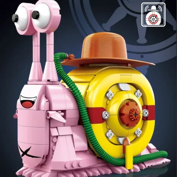 Kawaii Animale Den Den Mushi Lumaca D Protagonista Trafalgar Don Quisciotte Legge Figura BUilding Block Kit Modello Giocattoli Action Collection