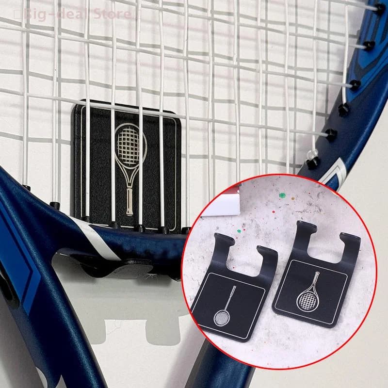 【M】Racchetta da tennis universale Porta racchetta da parete Espositore verticale Gancio da parete in acciaio inossidabile Porta racchetta da badminton