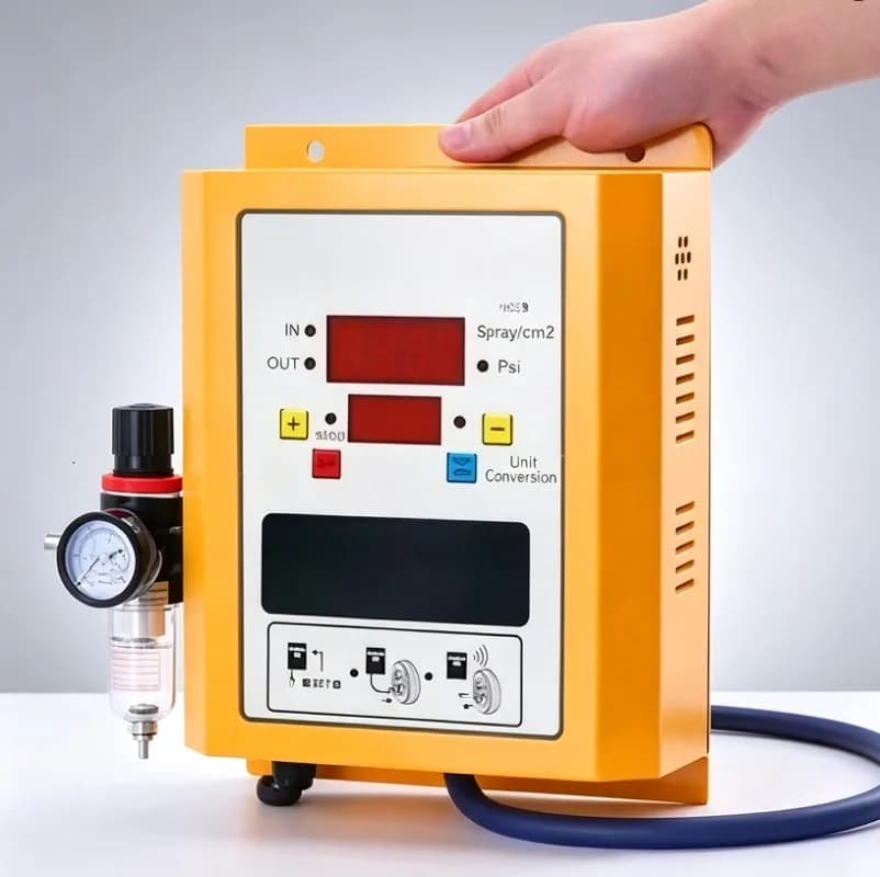 Wall-Mounted Automatic Digital Tire Inflator, Pre-Set Pressure Auto Shut-Off for Car/Motorcycle/Light Truck