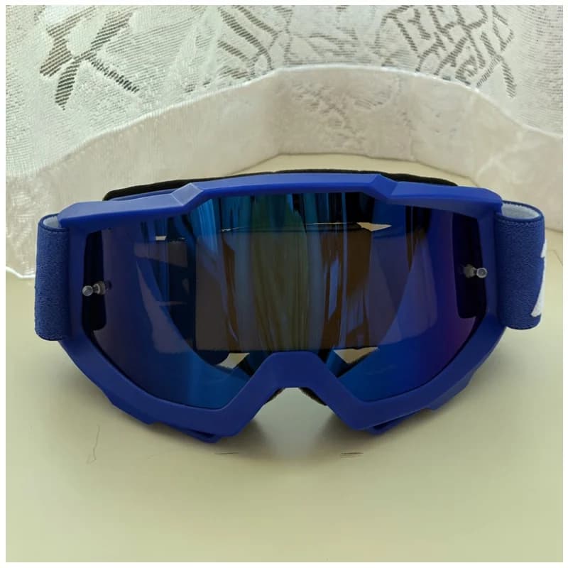 Ventilated Sports Riding Goggles UV400 Protection Anti‑Splash Protective Glasses Compatible With Motorcycle Helmet For MTB Ski
