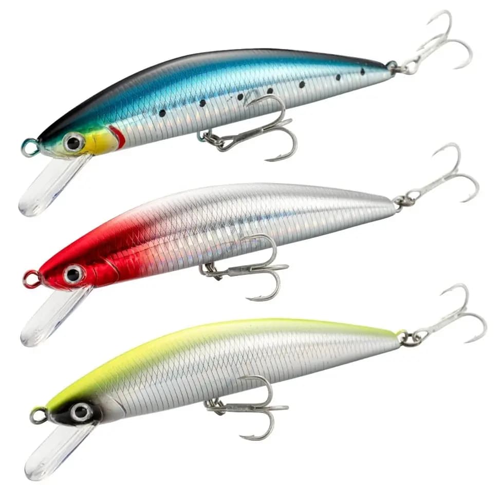 Richiamo di Pesca affondamento Minnow 13cm 15cm 40g 60g sistema di peso richiamo duro Pesca forte ancorette Wobbler Jerkbait Swimbait Bait