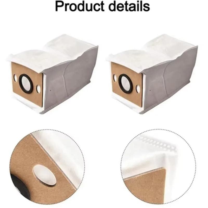 A84G-Replacement Dust Bags 6 Pcs For ILIFE A30 Pro Robot Vacuum Cleaner