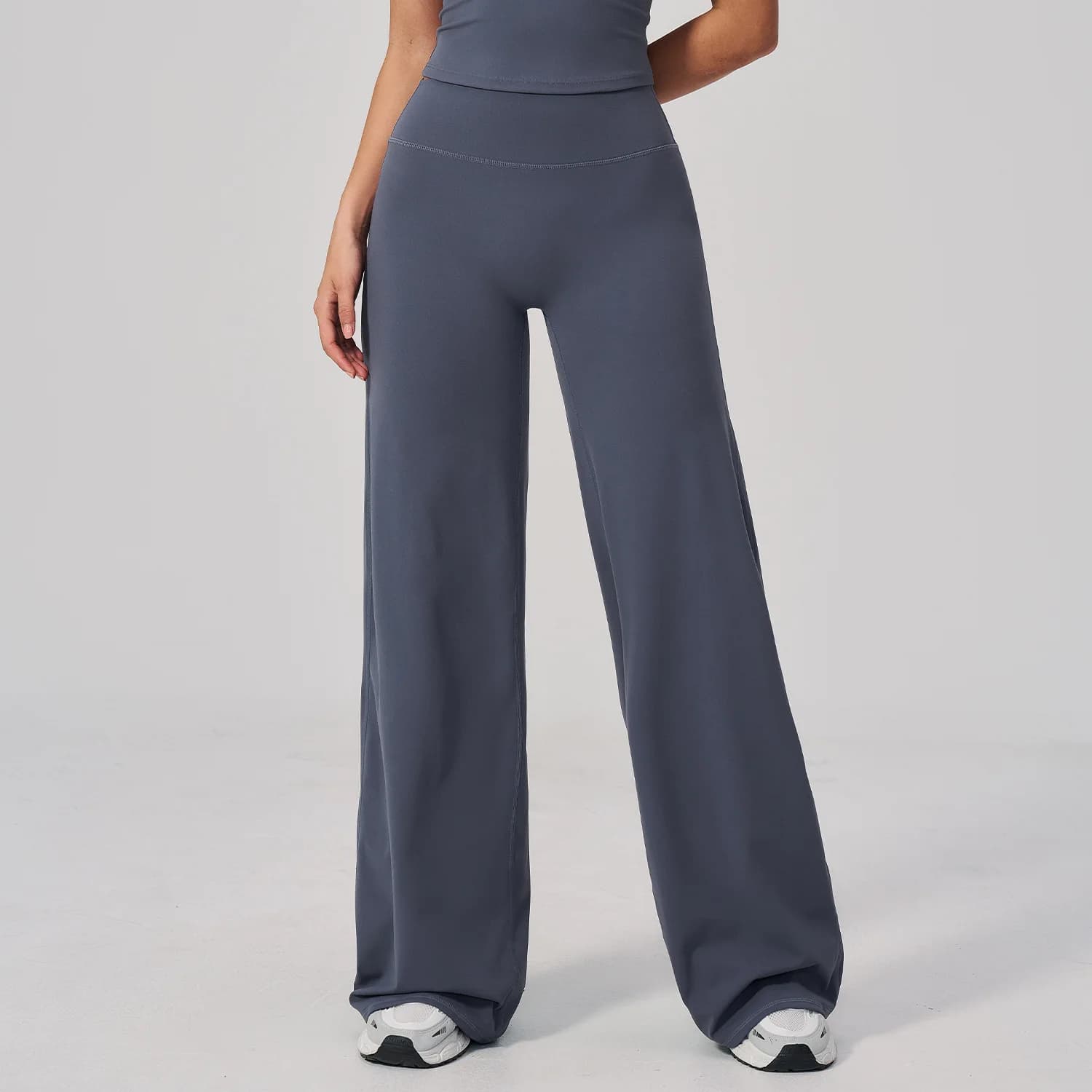 Pantaloni Yoga a Vita Alta da Donna, Pantaloni Svasati Modellanti, Leggings Sportivi per Palestra e Corsa