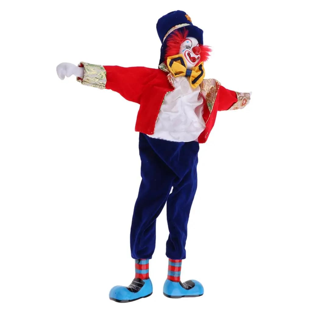 Bambole in Porcellana da Collezione, Corpo di Clown Imbottito, Accessori Creativi per Bambole per Feste di Halloween e Decorazioni per la Casa