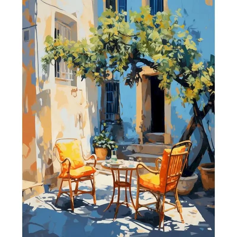 GATYZTORY Painting By Numbers Wall Art Picture Paint Kit for Beginner Scenery Acrylic on Canvas Crafts Painting With Numbers