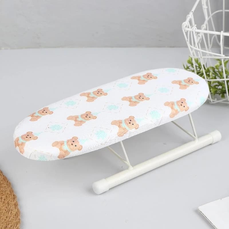 26*10.5 cm Mini asse da stiro rack piccolo asse da stiro con piedini pieghevoli antiscivolo asse da stiro pieghevole per la manica della camicia