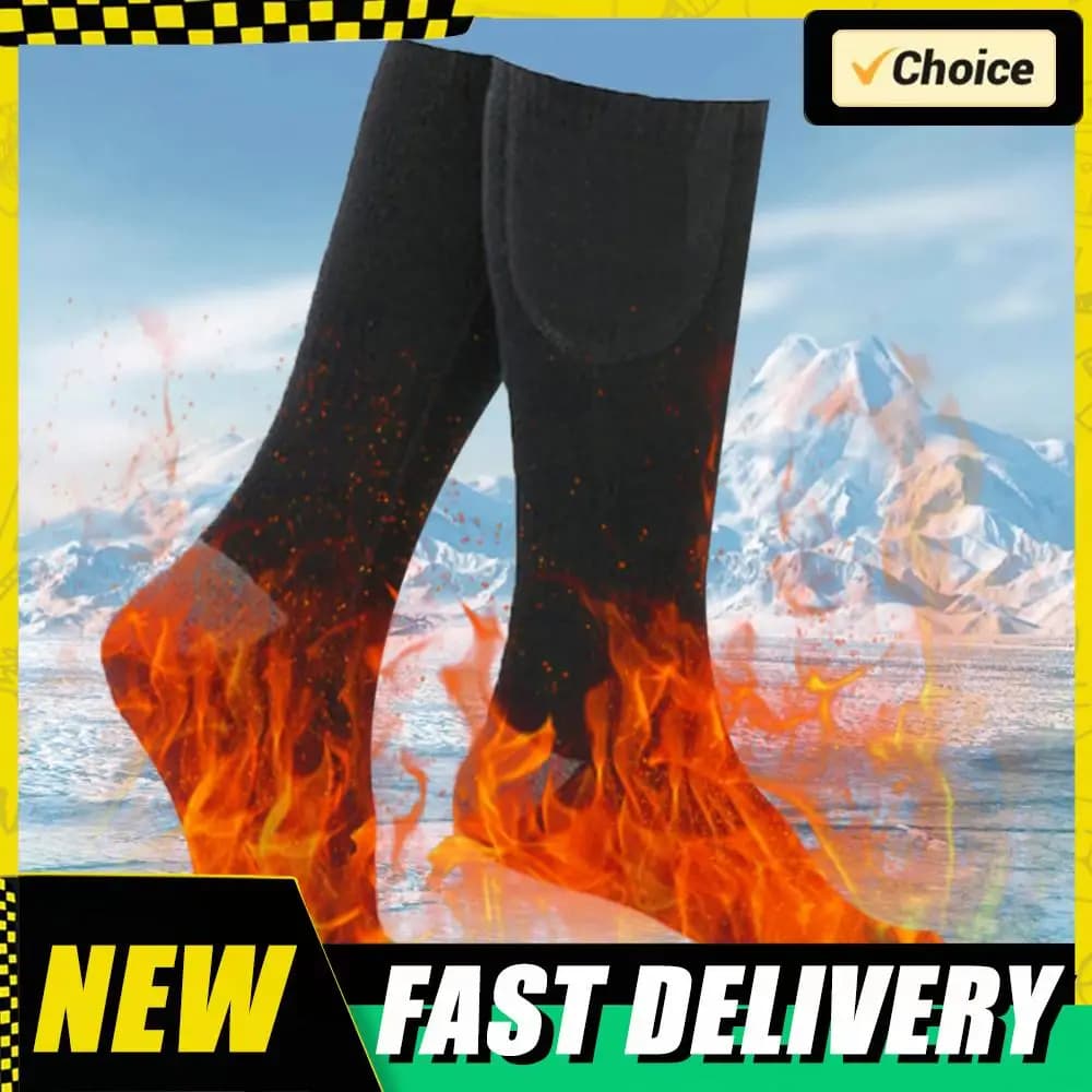 Electric heated socks (without battery) Cold-resistant winter heaters Hot winter heaters Hot winter heaters washable for men women