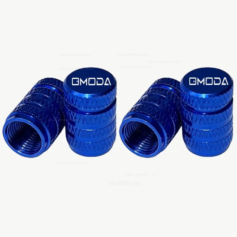 4pcs Aluminum Alloy Car Wheel Tire Valve Caps Tyre Rim Stem Covers Airdust Waterproof For Chery Omoda 5 FX 2022-2026