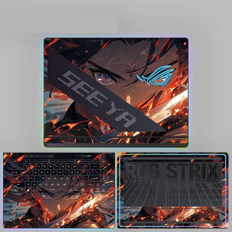 Adesivi dipinti per laptop alla moda per ASUS ROG Strix SCAR 18 (2025) G835 G835L /G18 (2025) G815 Laptop da gioco da 18 pollici