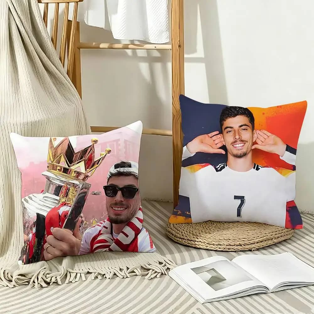 HANDSOME Kai L-Lukas H-Havertz Pillow Case Pattern Printed Pillowcase For Living Room Sofa Cushion Cover