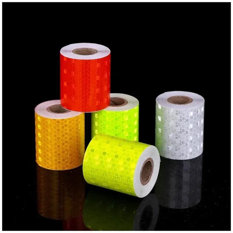 Reflective Strip 6 Colors 5cm X 3m Reflective Adhesive Tape for Car Safety Accessories for Truck Trailers