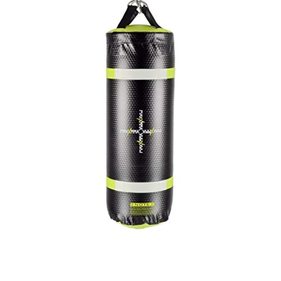 Sacco da Boxe 4-in-1 per Acqua/Aria da 90 cm per Allenamento Fitness, Uppercut, MMA, Grappling, in PVC Nero Resistente e Antiurto