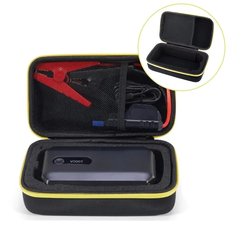 Custodia rigida in EVA per avviatore di emergenza per auto Xiaomi Baseus 20000mAh, custodia da viaggio portatile per power bank caricabatterie da 2000A