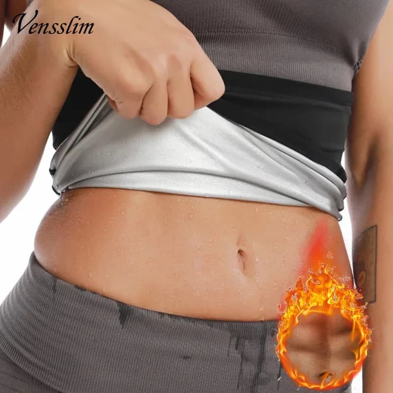 Vensslim Dimagrante Vita Trainer Fitness Sauna Strap Donna Thermo Body Shaper Sudore Miglioramento Corsetto Pancia Conntrol Cintura da allenamento