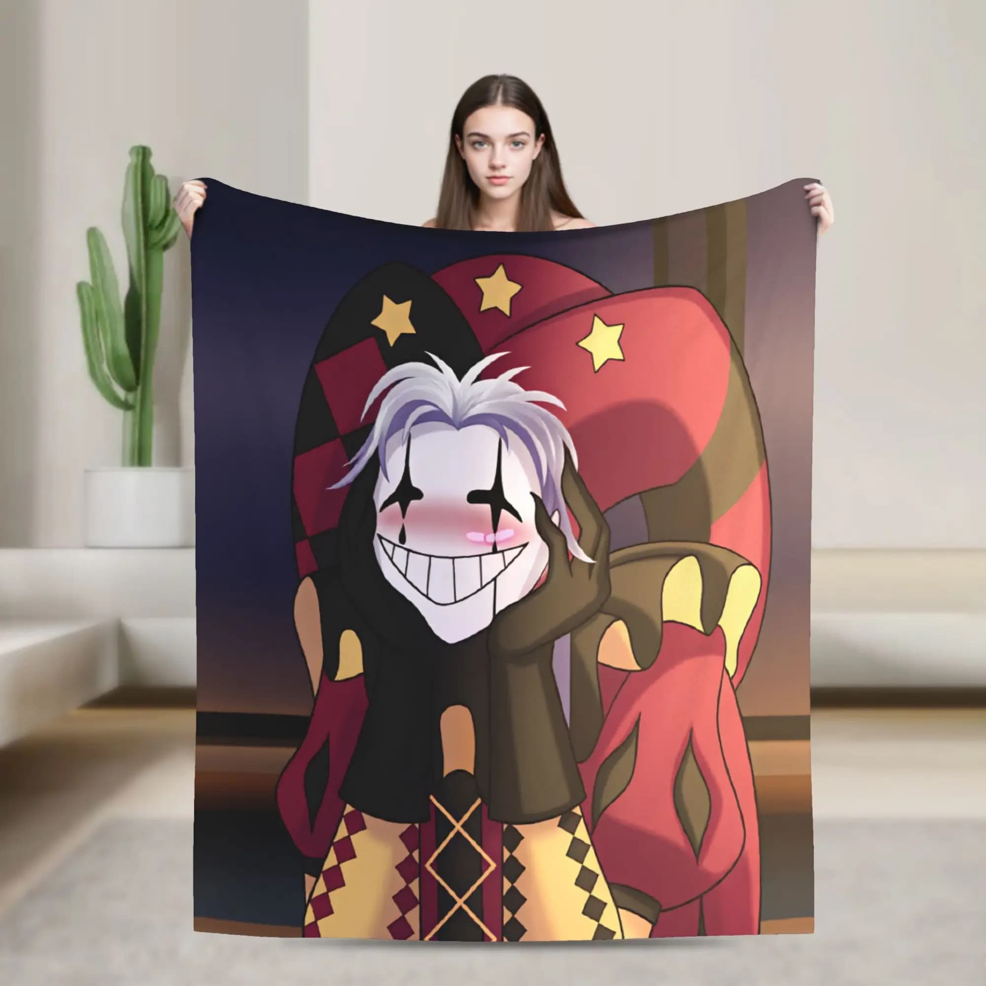 The Freak Circus Flannel Blanket Autumn Warm Soft Bedding Throws for Girls Boys Home Decor Novelty Bedspread Sofa Bed Cover