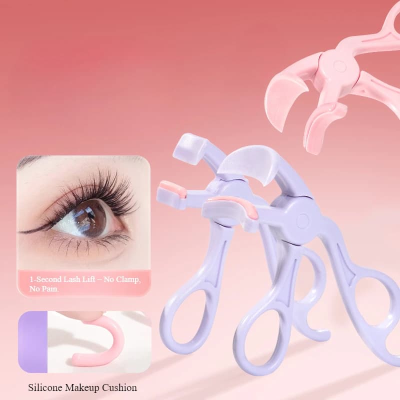 1 pcs curlers for eyelashes, fast natural curling for a long duration, without pinching or pulling the tool for makeup of the hairdresser for women gift