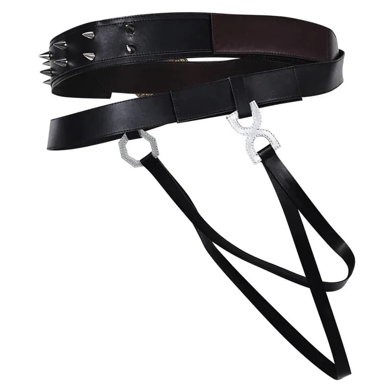 25COSArcane Jinx Puntelli Belt Belt Costume Cosplay Accessory Game LOL Role Game Belt Set Woman Halloween Party Coating