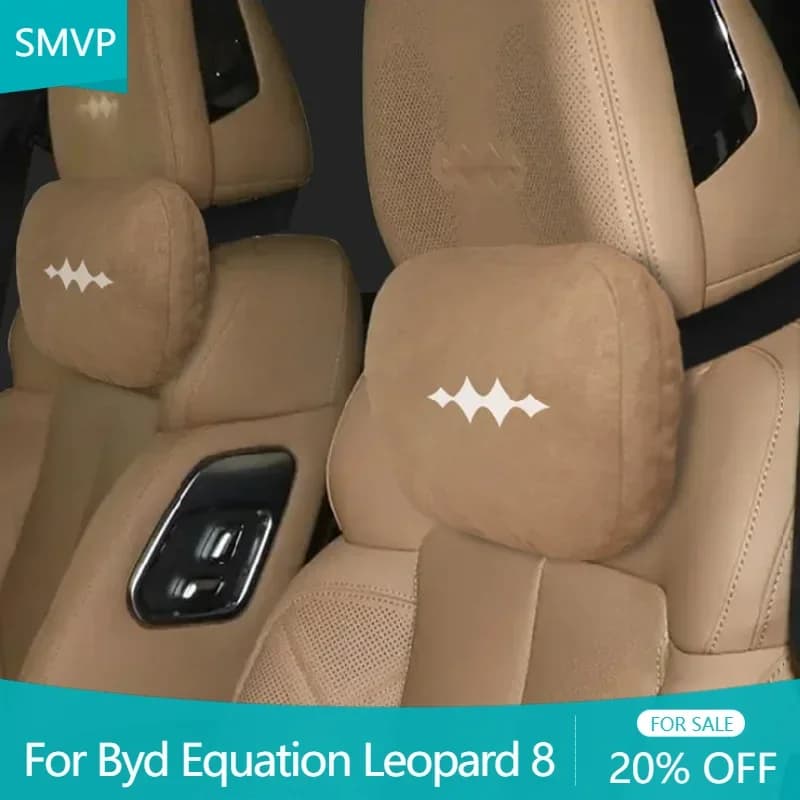 2025 Poggiatesta specifico per auto, cuscino per la vita, cuscino per il collo, decorazione per cuscino del sedile per Byd Equation Leopard 8