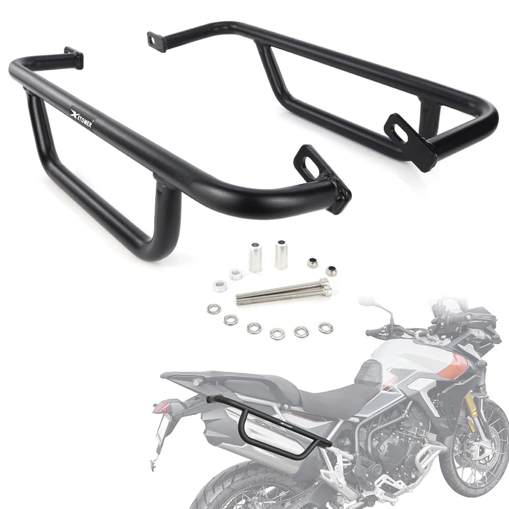 Barre Laterali Anticaduta per Moto, Supporto per Borse Laterali, Protezione Laterale per Tiger 900 Rally/GT/PRO, 900 GT/Pro, Tiger 850 Sport, per Triumph