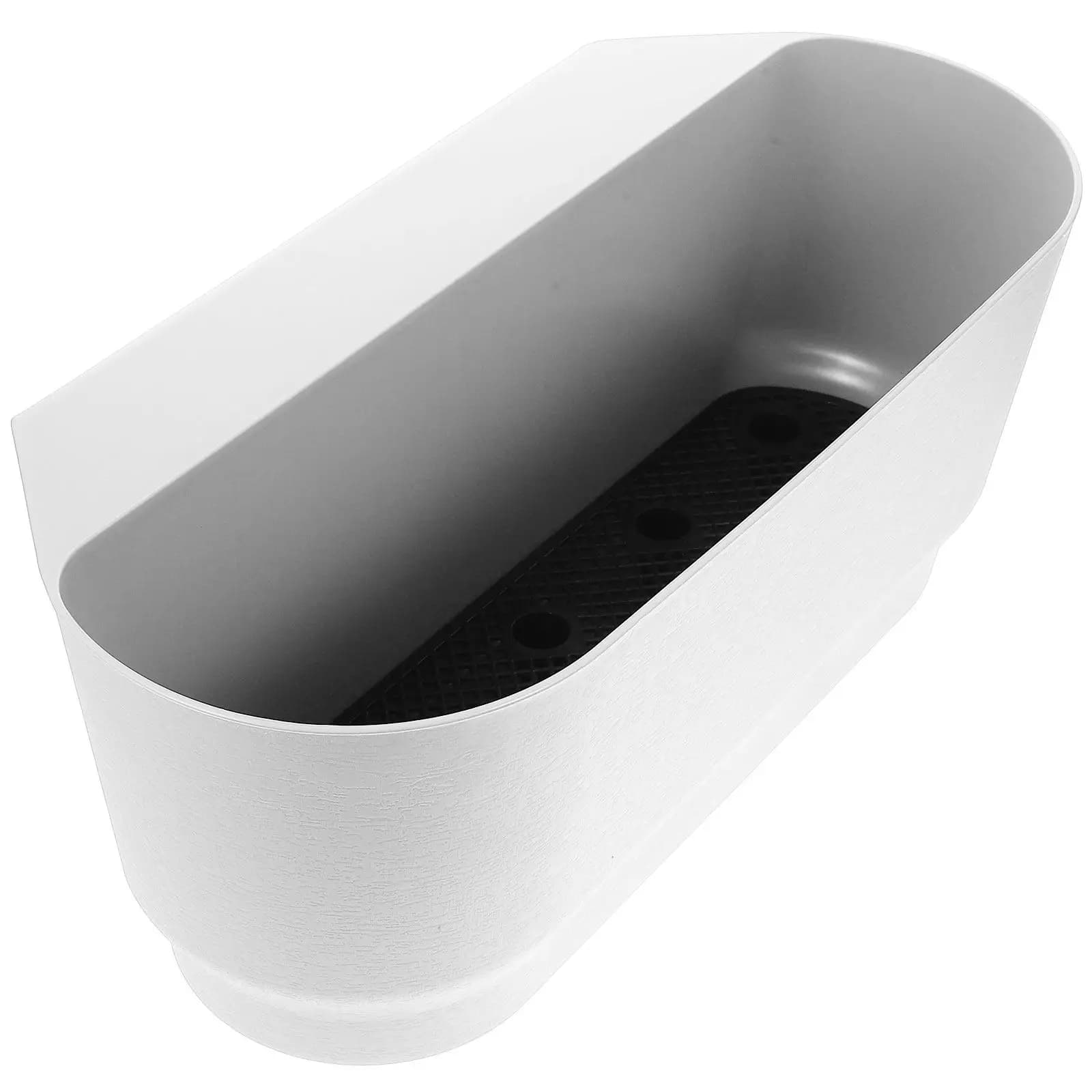 Fioriera da Ringhiera per Balcone, Vaso Sospeso per Giardino, Decorazione per Interni ed Esterni, Contenitore per Piccole Piante, da Appendere a Recinzioni