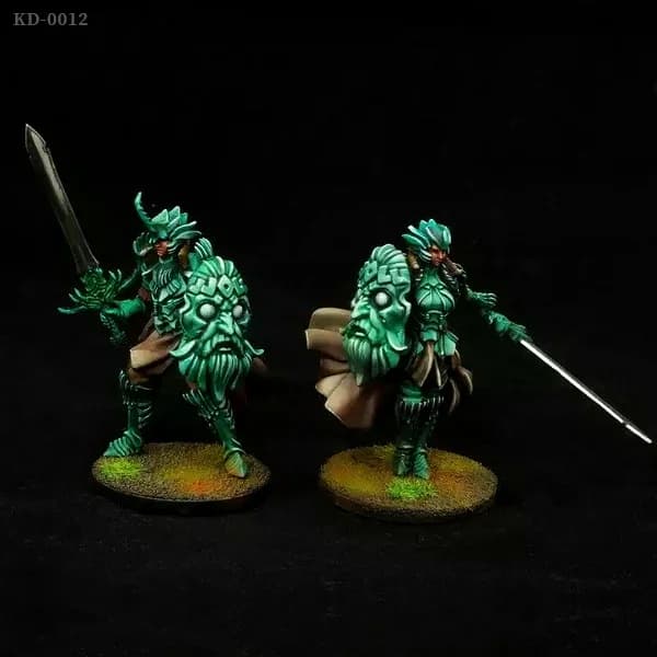 Kit modello in resina figura incolore e autoassemblata KD-0012