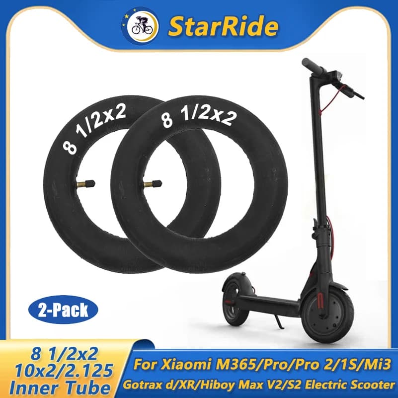 Per Xiaomi M365 Pro Scooter Elettrico Addensare Camere D'aria 8.5 "O 10'' Gomma Anteriore Posteriore Pneumatico 8 1/2x2 Pneumatico di Ricambio