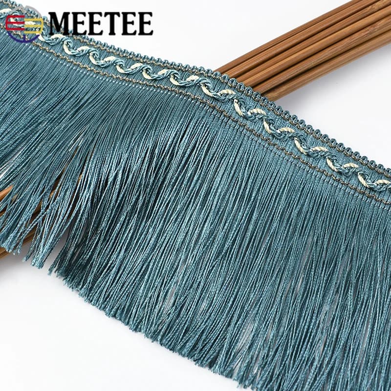 1-5 meters nappa fringe for curtain clothing sewn lace trim bag nappe finishing decoration ribbon band accessories diy