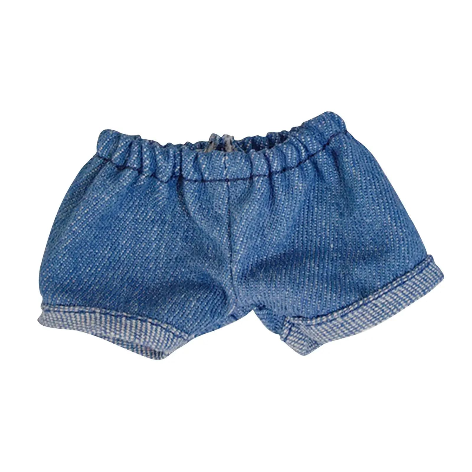 Jeans Adorable Mini 17cm 6inch Doll Clothes Set for Kids Toy