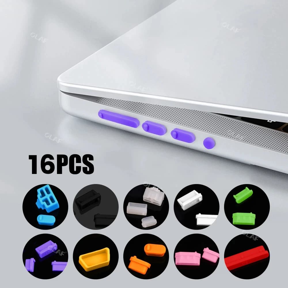 Universal Dust Cover for Notebook, USB Computer Protection, Waterproof Cover for Laptop Interface