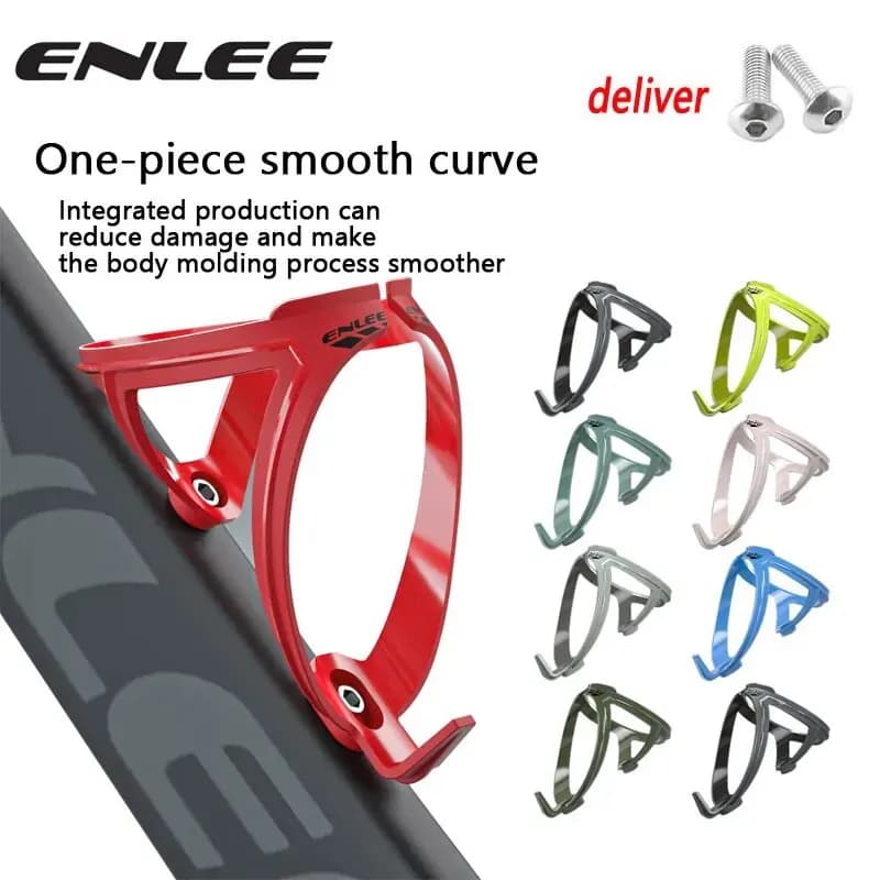 ENLEE Bicycle Bottle Holder Road Bike Bottle Holder Ultralight Bicycle Bottle Holder Fixed Frame for Outdoor Cycling