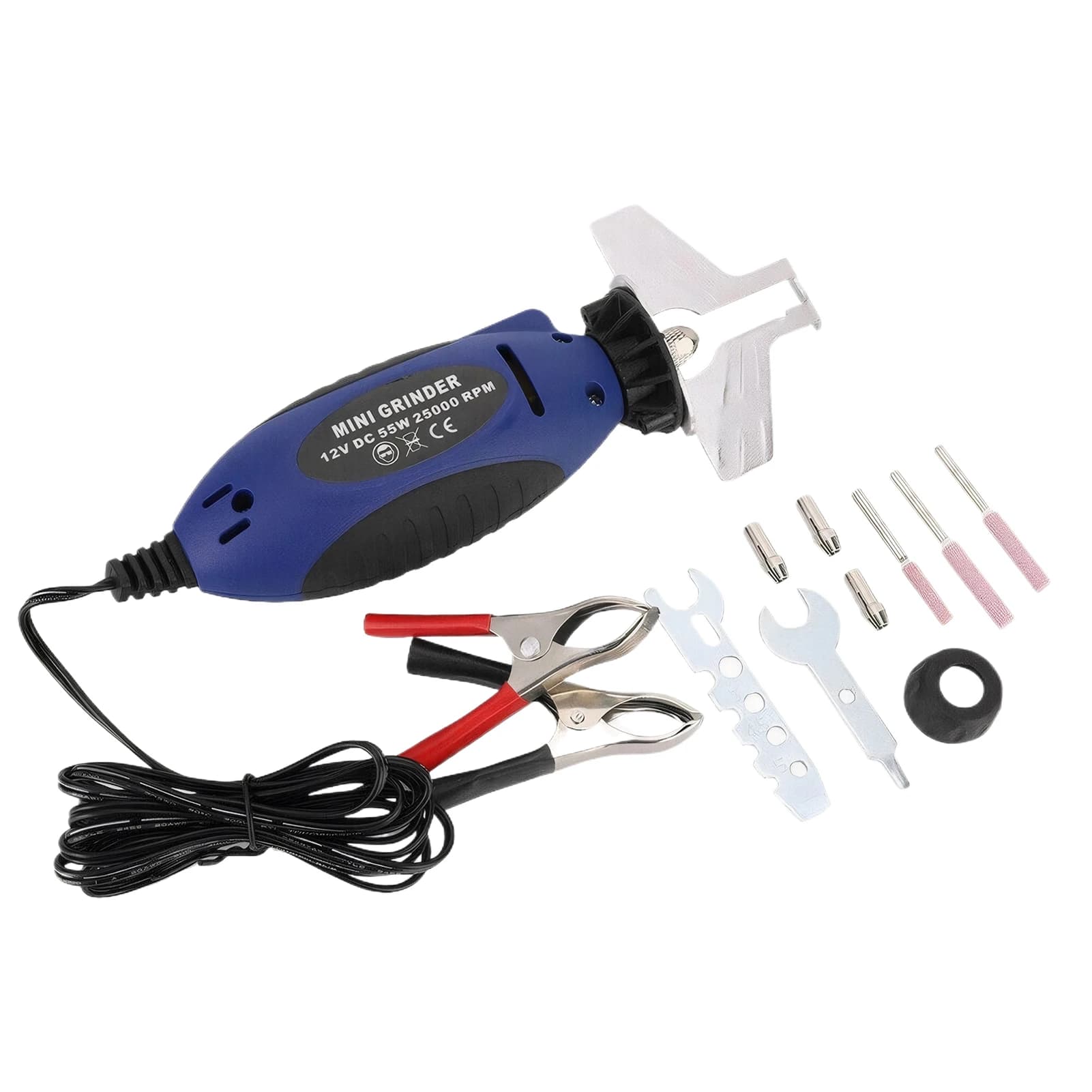 Affilatrice per sega a catena elettrica portatile 12V per catene da giardino azionate facilmente Spindle lock per alleviare