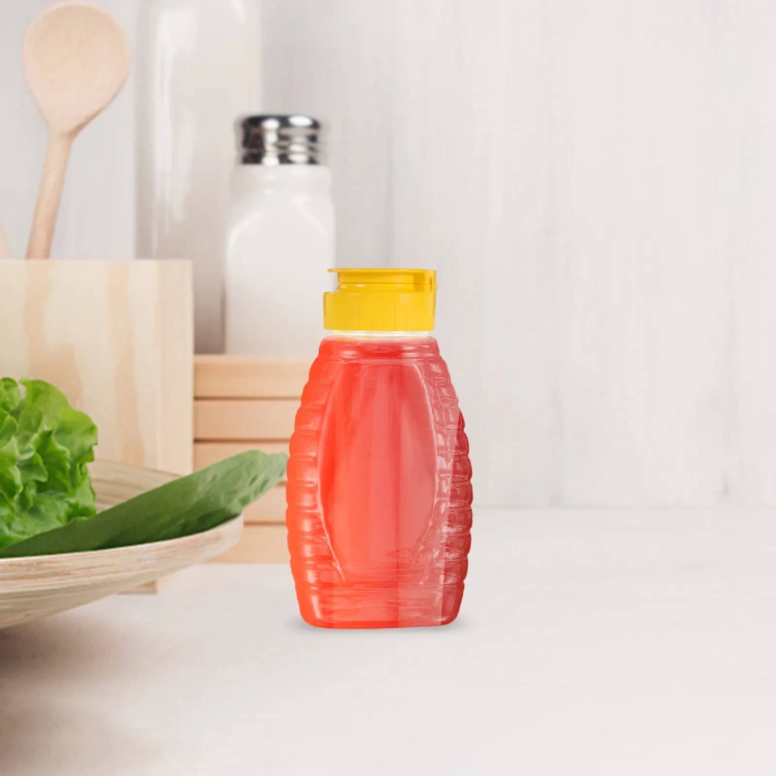 Set di 2 Dispenser per Miele, Contenitori Versatili per Condimenti, Olio, Aceto, Salse, Ricaricabili e Senza Disordine